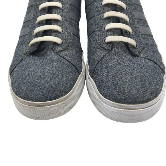 Adidas Neo Cloudfoam Sneakers Mens 11 Silicone Stretch Flat No Laces Gray AW4568 main image 7